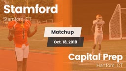 Matchup: Stamford  vs. Capital Prep  2019