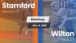 Matchup: Stamford  vs. Wilton  2019