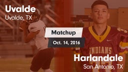 Matchup: Uvalde  vs. Harlandale  2016