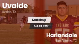 Matchup: Uvalde  vs. Harlandale  2017
