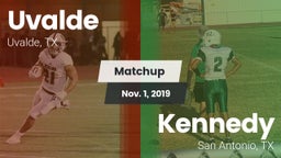 Matchup: Uvalde  vs. Kennedy  2019