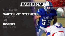 Recap: Sartell-St. Stephen  vs. Rogers  2016