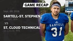 Recap: Sartell-St. Stephen  vs. St. Cloud Technical  2016