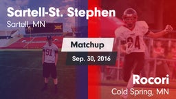 Matchup: Sartell-St. Stephen vs. Rocori  2016