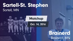 Matchup: Sartell-St. Stephen vs. Brainerd  2016
