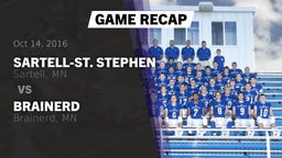 Recap: Sartell-St. Stephen  vs. Brainerd  2016