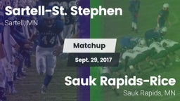 Matchup: Sartell-St. Stephen vs. Sauk Rapids-Rice  2017