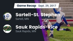 Recap: Sartell-St. Stephen  vs. Sauk Rapids-Rice  2017