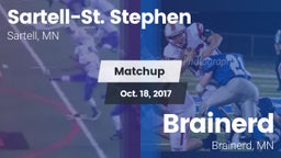 Matchup: Sartell-St. Stephen vs. Brainerd  2017
