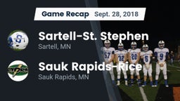 Recap: Sartell-St. Stephen  vs. Sauk Rapids-Rice  2018