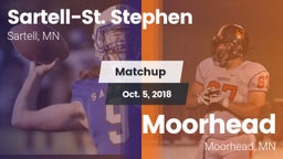 Matchup: Sartell-St. Stephen vs. Moorhead  2018