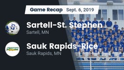 Recap: Sartell-St. Stephen  vs. Sauk Rapids-Rice  2019