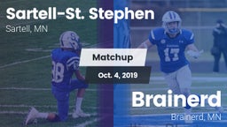 Matchup: Sartell-St. Stephen vs. Brainerd  2019
