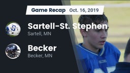 Recap: Sartell-St. Stephen  vs. Becker  2019
