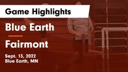 Blue Earth  vs Fairmont  Game Highlights - Sept. 13, 2022