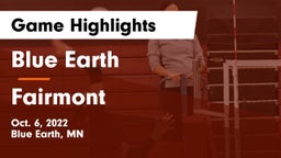 Blue Earth  vs Fairmont  Game Highlights - Oct. 6, 2022