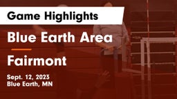 Blue Earth Area  vs Fairmont  Game Highlights - Sept. 12, 2023