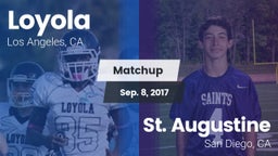 Matchup: Loyola  vs. St. Augustine  2017