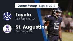 Recap: Loyola  vs. St. Augustine  2017