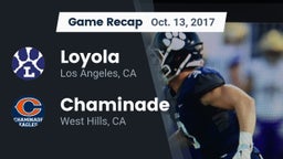 Recap: Loyola  vs. Chaminade  2017