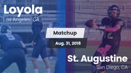Matchup: Loyola  vs. St. Augustine  2018