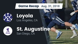 Recap: Loyola  vs. St. Augustine  2018