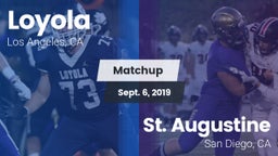 Matchup: Loyola  vs. St. Augustine  2019