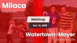 Matchup: Milaca  vs. Watertown-Mayer  2018