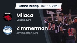 Recap: Milaca  vs. Zimmerman  2020