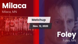 Matchup: Milaca  vs. Foley  2020