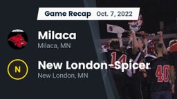 Recap: Milaca  vs. New London-Spicer  2022