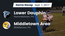 Recap: Lower Dauphin  vs. Middletown Area  2017