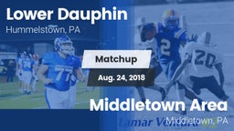 Matchup: Lower Dauphin High vs. Middletown Area  2018
