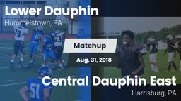 Matchup: Lower Dauphin High vs. Central Dauphin East  2018