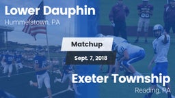 Matchup: Lower Dauphin High vs. Exeter Township  2018