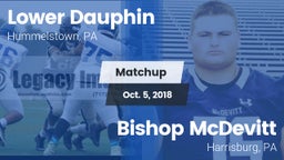 Matchup: Lower Dauphin High vs. Bishop McDevitt  2018