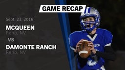 Recap: McQueen  vs. Damonte Ranch  2016