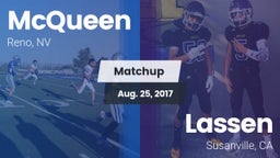 Matchup: McQueen  vs. Lassen  2017