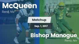 Matchup: McQueen  vs. Bishop Manogue  2017