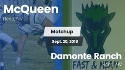 Matchup: McQueen  vs. Damonte Ranch  2019