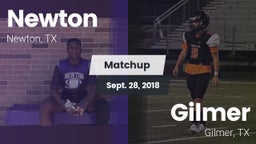 Matchup: Newton  vs. Gilmer  2018