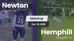 Matchup: Newton  vs. Hemphill  2018