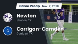 Recap: Newton  vs. Corrigan-Camden  2018
