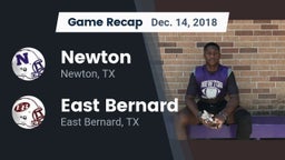 Recap: Newton  vs. East Bernard  2018