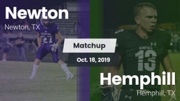 Matchup: Newton  vs. Hemphill  2019
