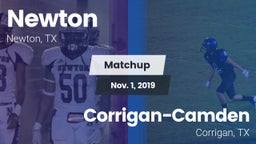 Matchup: Newton  vs. Corrigan-Camden  2019