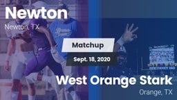 Matchup: Newton  vs. West Orange Stark  2020