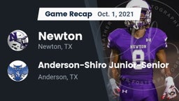 Recap: Newton  vs. Anderson-Shiro Junior-Senior  2021