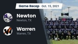 Recap: Newton  vs. Warren  2021