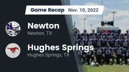 Recap: Newton  vs. Hughes Springs  2022